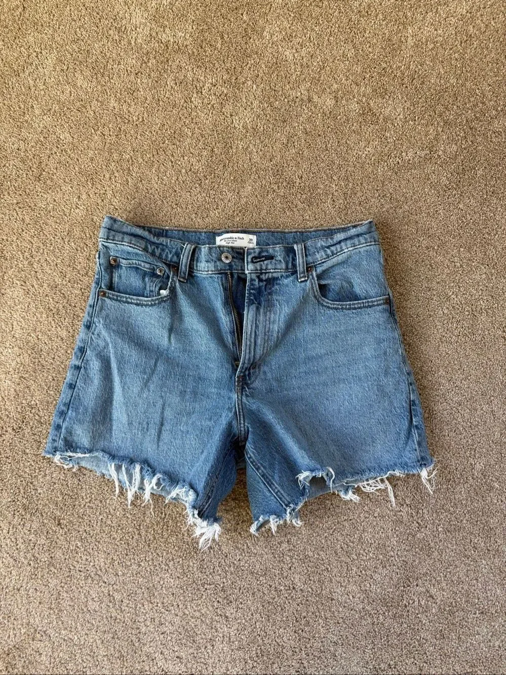 Abercrombie & Fitch Denim Dad Short
